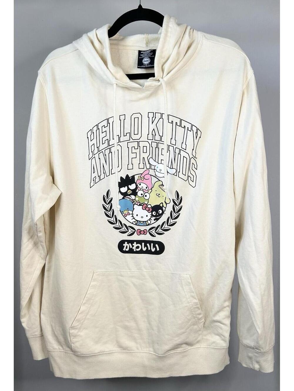 Bioworld Hello Kitty & Friends Sanrio Hoodie Adult Size XL